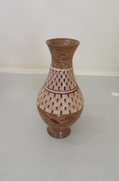 Open segment vase by Chris Withall 1st